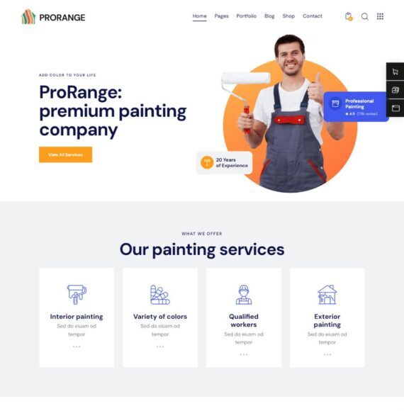 Template 2 <br><a href="https://unisoftwares.pk/wp-content/uploads/2024/01/prorange-ancorathemes-painting-company-2-scaled.jpg">Check Demo</a>